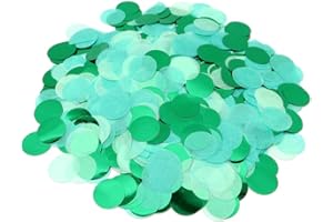 ‎VCOSTORE VCOSTORE Konfetti Hochzeit Mehrfarbig - 5000 Stück Konfetti Papier Geburtstag Runde Confetti Streudeko Konfetti Seidenpapier Partydeko für Versammlungen, Feste und Jubiläen(50g)