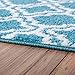 Modern Rug Calipso Green 210 x 150 cm Lattice Trellis Accent Area Rug Entry Way Bright Kids Room Kitchn Bedroom Carpet Bathroom Soft Durable Area Rug