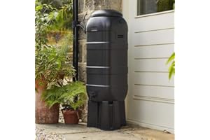YIFANTACY GQ Mini Rainsaver 100 litre Black Water Butt Kit
