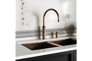 funlife 10M Brushed Lightgrey Greek Key Pattern Wallpaper Border Peel and Stick, Vintage Decorative Wall Borders Trim Molding Peel and Stick Bedroom Living Room Home Decor, Brushed Greca