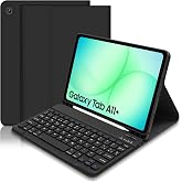 &Ntilde; Spanish Keyboard Case for Samsung Galaxy Tab A11+ 2025/A9+ 2023 | Detachable Magnetic Bluetooth Keyboard for Galaxy Tab A9