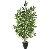 Nettenevime Artificial Tree 4 Body Bamboo Tree 110cm 1.Quality Artificial Flower