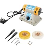 Lucidatrice Per Gioielli Con Tamburo - 60W, 5 Velocità, Timer 0-60 Min