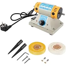 Polisseuse Électrique 65W – 35 000 Tr/min, Pour Jade Et Petits Objets, Avec Pédale Et Pièce à Main