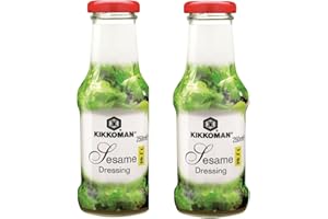 Pamai Pai® Confezione doppia: 2 x 250 ml condimento di sesamo per insalata Kikkoman condimento per insalata salsa dips verdure