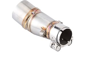 Tubo di collegamento centrale di scarico - BiuZi Moto Terminale di scarico marmitta Collegamento adattatore Connettore Sistema di scarico Accessori for Z250 250 13-16