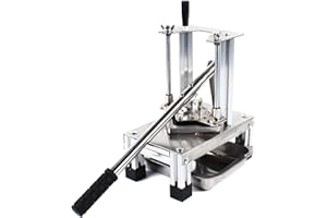 LENJKYYO Chip Cutter Commercial Grade Cutting Machine Vertical Chip Cutter Vegetable Fruit Cutter Professional Potato Cutter Potato Chips Cutter Fruit Vegetable