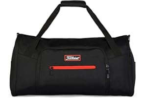 Titleist Players Convertible Duffel Bag, Black/Red