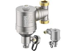 FERPRO FERDOM FERDOM FD390 STRONG 1" (DN25) Filtro Magnético/Hidrociclón Para Sistemas De Calefacción. Imán 10000Gs. Con Separador De Partículas No Magnéticas - 500µm Inox. Max.40kW. Conex.360 Grados. Todo Latón