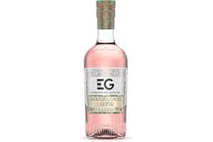 ‎EDINBURGH GIN Edinburgh Gin Pink Gin Likör Rhubarb Ginger / Rhabarber Ingwer, (1 x 0.5 l)