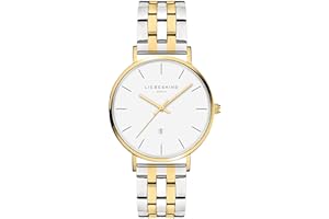 Liebeskind Damen Analog Quarz Armbanduhr mit Edelstahlarmband