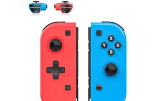 Shiptree Switch Controller, 2er-Set Wireless Controller für Switch/OLED/Lite mit 6-Axis Groscope/Doppelte Vibration/Wake up/Screenshot