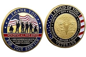 YIQILAFADA Grazie per il tuo servizio Militare Apprezzamento Challenge Coin Stati Uniti Veterano Sfida Moneta