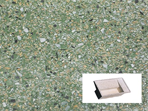 Preisvergleich Produktbild Waschbrett Waschküche CM100 X 61 X 32H grün geschliffen