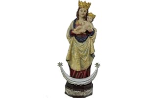 DONREGALOWEB Figura Resina Virgen de la Almudena de 20 cm con Caja de Regalo