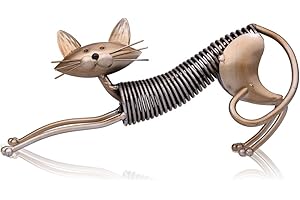 Tooarts Ornamento animale in ferro figurina toro scultura Tipo 1