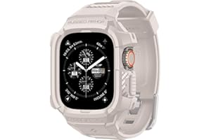Spigen Rugged Armor Pro Case with Strap Band Compatible with Apple Watch Ultra 2 49mm and Apple Watch Ultra 49mm