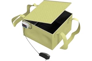 KONGOU Cámara De Fermentación, Versátil Fermentador De Massa con Calentador, con Auto Apagado Y Protección contra Sobrecalentamiento, Accesorios De Fermentación con Control De Temperatura para H r Pan