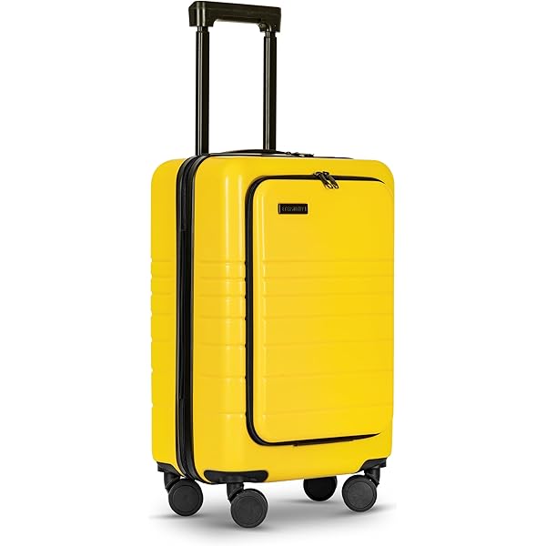 Valigia Trolley Rigida Pierre Cardin 55x38x20 Cm - Bagaglio A Mano, Con Tasca Laptop, 4 Rotelle Girevoli