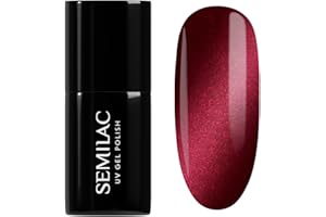 ‎SEMILAC Semilac UV Nagellack Hybrid 467 Red Candle Flash 7ml Kollektion Silk effect