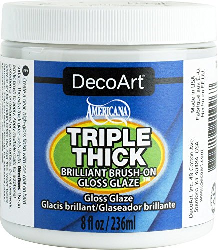 Triple Thick Brilliant Brush-On Gloss Glaze 8oz-