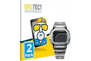 brotect Protection Ecran Anti-Reflet pour Casio G-Shock GMW-B5000D-1ER (2 Pièces) - Film Mat