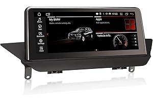 Erisin 10.25" Android 13 8-Kern 4GB RAM+64GB ROM Autoradio GPS Navi für BMW X1 E84 (2009-2015) CIC Unterstützt CarPlay IPS Touch Screen iDrive OEM Radio Bluetooth DAB+ Android Auto WiFi TPMS Can-Bus