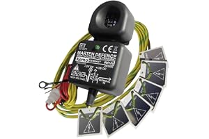 Kemo För motorfordon 12 V/DC M186 Mårdskydd, Svart, ‎13 x 7 x 3 cm