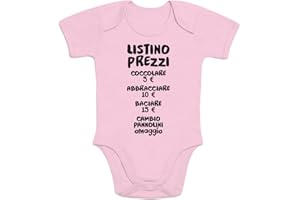 Shirtgeil Body neonato manica corta Baby Bambini Listino Prezzi - Idee Regalo Mama e Papa