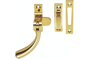 Carlisle brass WF11 Bulb END Casement Fastener (Suitable for Weather Stripped Windows), Polished Brass