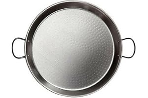Vaello Campos La Valenciana 42 cm Polished Steel Paella Pan