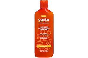 Cantu Shea Butter for Natural Hair Kremowy Szampon Oczyszczający bez Siarczanów, 400 ml, 1 Sztuka