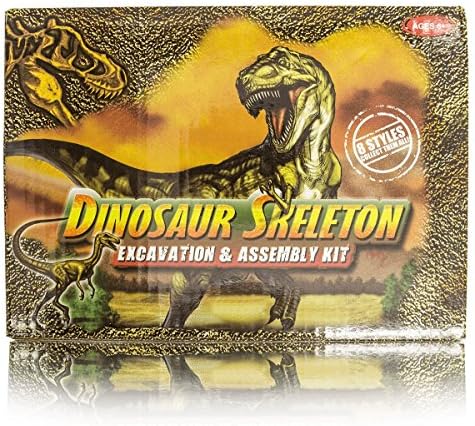 Dig Your Own Dinosaur Fossils Kit - Educational and Fun Gift - Childs/Children Perfect Ideal Christmas Stocking Filler Gift Present - Secret Santa, Christmas, Birthday Present, Gift