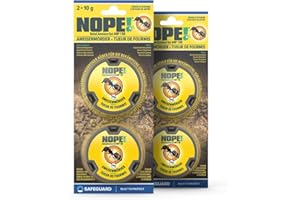 NOPE! Boîtes Appât Anti-Fourmis - 4x10 g - Pour l’Intérieur et l’Extérieur - Protection Durable - Gel à Toxicité Faible - Élimine la Fourmilière