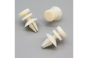 VVO Fasteners- Clips en Plastique Blanc. Pour Tableau de bord et garniture. Compatible avec Alfa Romeo 147, 156, GT, (10 pcs)