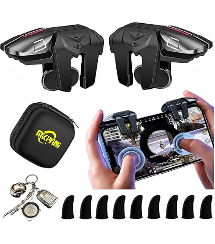 Gamepad Per Smartphone Con Ventola Di Raffreddamento, Adatto A Telefoni 4-6,5 Pollici, Design Ergonomico - Per Gaming Mobile