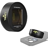 Freewell 1.33x Mavi Anamorfik Lens 17mm Mount iPhone, Samsung ile Uyumlu - Geniş Sinematik &Ccedil;ekimler ve Kalın Mavi Fişekler i&ccedil;