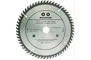 LEPIK Hoja de sierra circular de 185 mm, para madera, 185 x 20 mm, 60 dientes