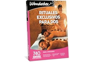 WONDERBOX - Caja Regalo - Rituales exclusivos para Dos - 1 Actividad de Bienestar o de Belleza para 1 Persona - 780 Actividades - Ideas