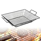 Cesta para barbacoa de acero de calidad.