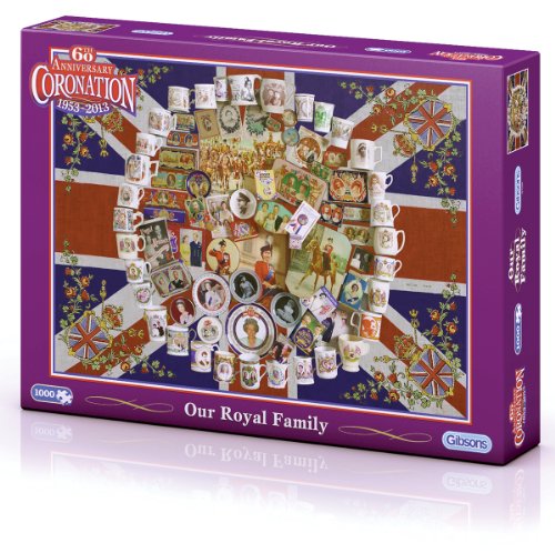 Gibsons Our Royal Family Jigsaw Puzzle (1000 Pieces)