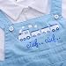 Bebone Baby Boys Summer Outfits (Light Blue,6-9M)