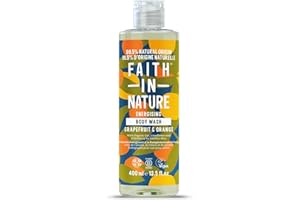 Faith in Nature Bagnodoccia Naturale al Pompelmo & Arancia, Rinvigorente, Vegano e Non Testato su Animali, Senza SLS e Parabeni, 400 ml