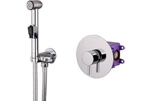 PaulGurkes Unterputz Bidet Set Brause mit Mischbatterie