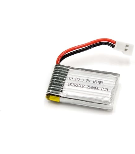 Batterie Compatible Revell Quadcopter Atomium 23986 - 300mAh 3.7V Li-Po Remplacement 43935