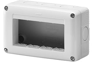 GEWISS 27004 CONTENITORE 4 POSTI - GRI. - IP40