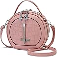 VISMIINTREND Stylish Luxury Vegan Leather Round Crossbody Sling Satchel Bags for Women and Girls | Daily Use | Mobile Phone Bag |Side | Ladies Purse | Birthday Gift | Wife | Diwali Gifts for Sisters