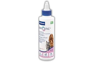 Stelr Pets Epiotic Ear Cleaner for Dogs and Cats Bundle: 1x 125ml Epiotic Ear Cleaner in *New* Eco Bottle Bundle with 1x Ear Care Guide