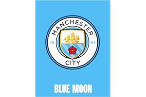 Character World Manchester City Bedroom Rug Set, Blue Moon Design | Football Official Merchandise | 70x90 cm