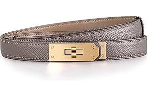 Tonsunul Gürtel Damen, Ledergürtel Damen, Metall-Drehverschluss, 55-98cm Einstellbar, Belt Women Verschiedene Optionen, Geeignet Für Jeans, Kleider, Tägliche Kleidung, Geschenke Für Frauen